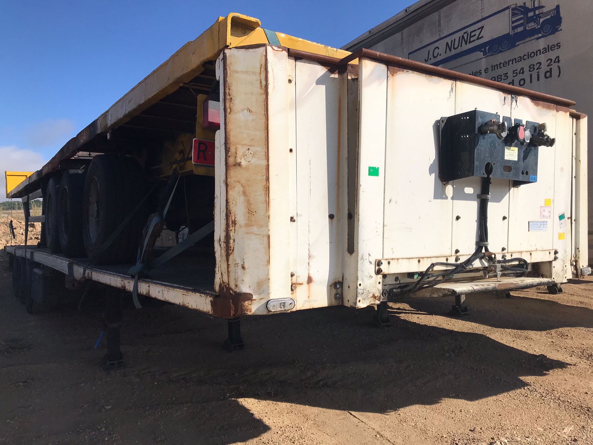 Semirremolque plataforma Lecitrailer Año 2001 - Imagen 3