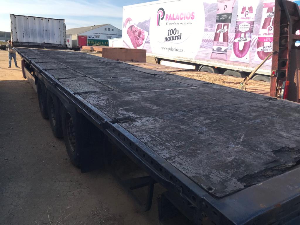 x- VENDIDO - Semirremolque plataforma Krone Año 2008 - Imagen 7