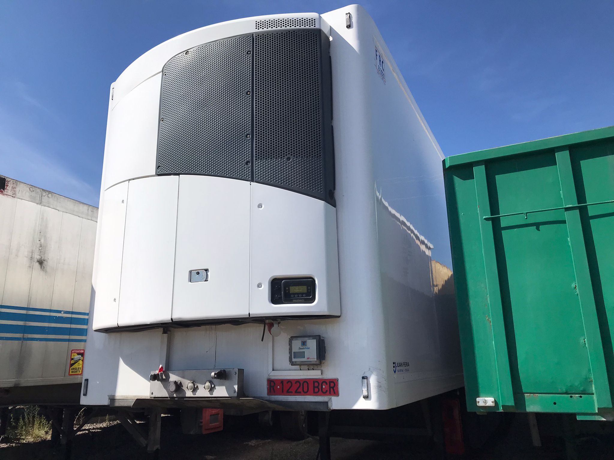 Semirremolque frigorífico Sor Ibérica frontal izquierdo