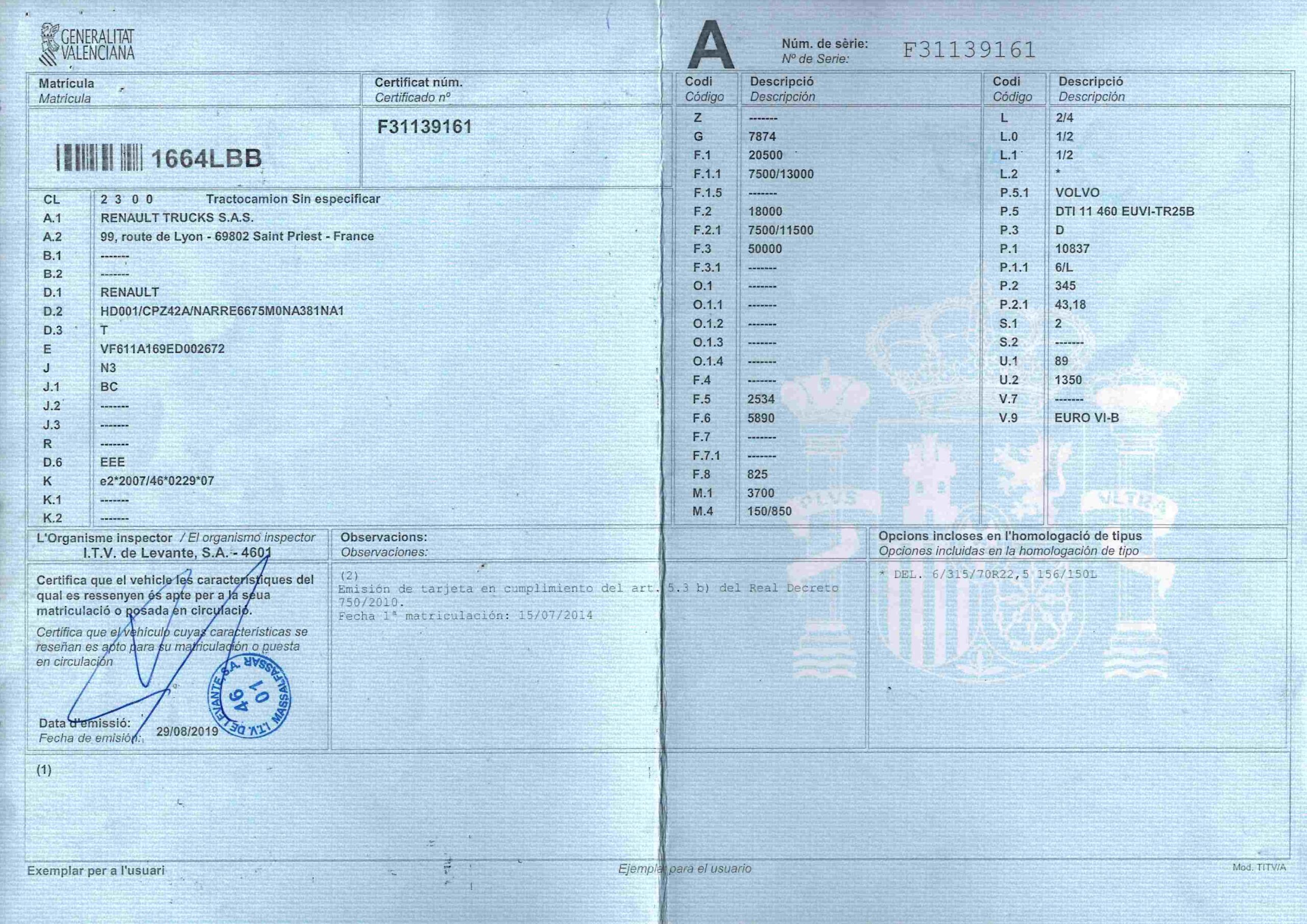 x- VENDIDO - Renault T - 2014 - Imagen 15