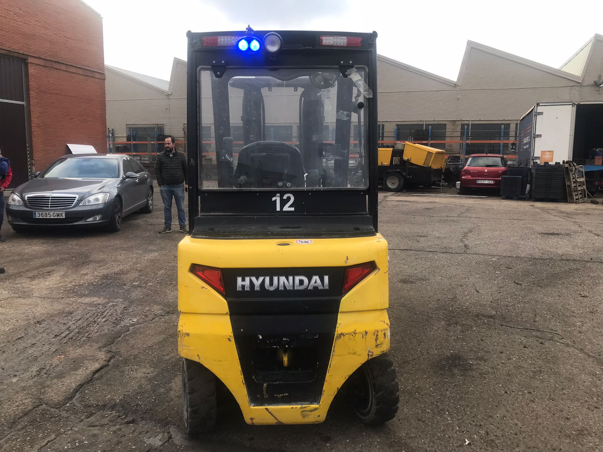 Carretilla elevadora eléctrica Hyundai 25BH-9 Año 2016 - Imagen 6