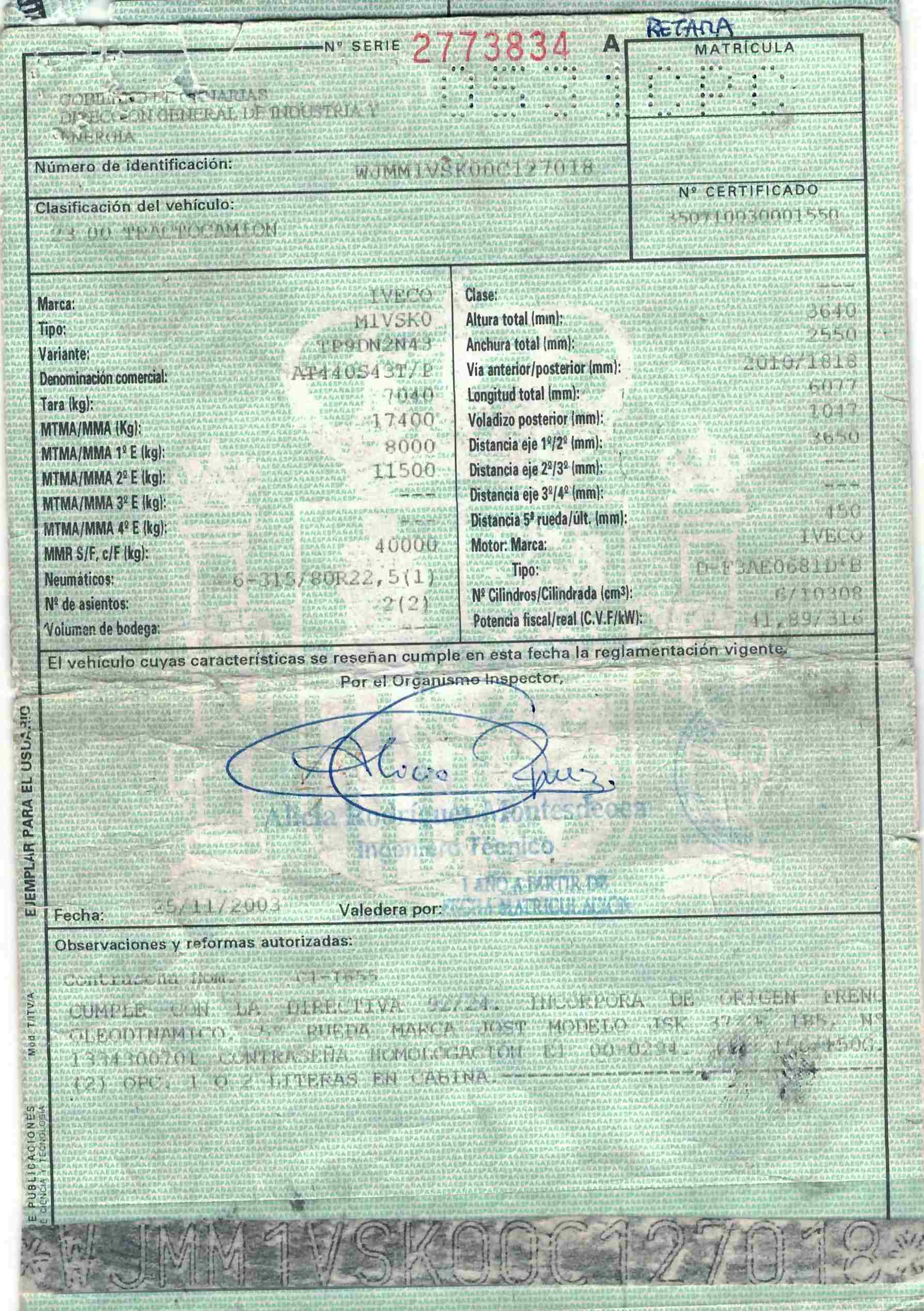 Iveco AT440S43T/P - 2003 - Imagen 8