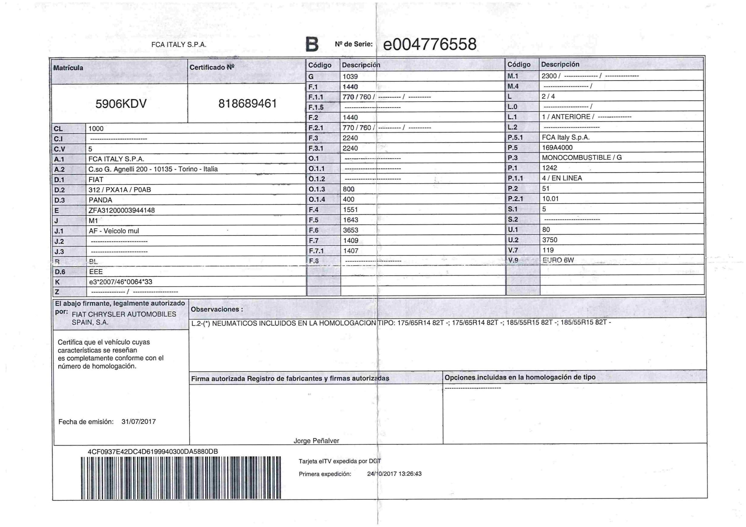 x- VENDIDO - Fiat Panda - 10/2017 - Imagen 15