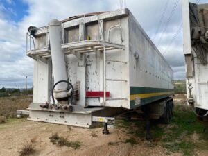 bañera basculante de aluminio
