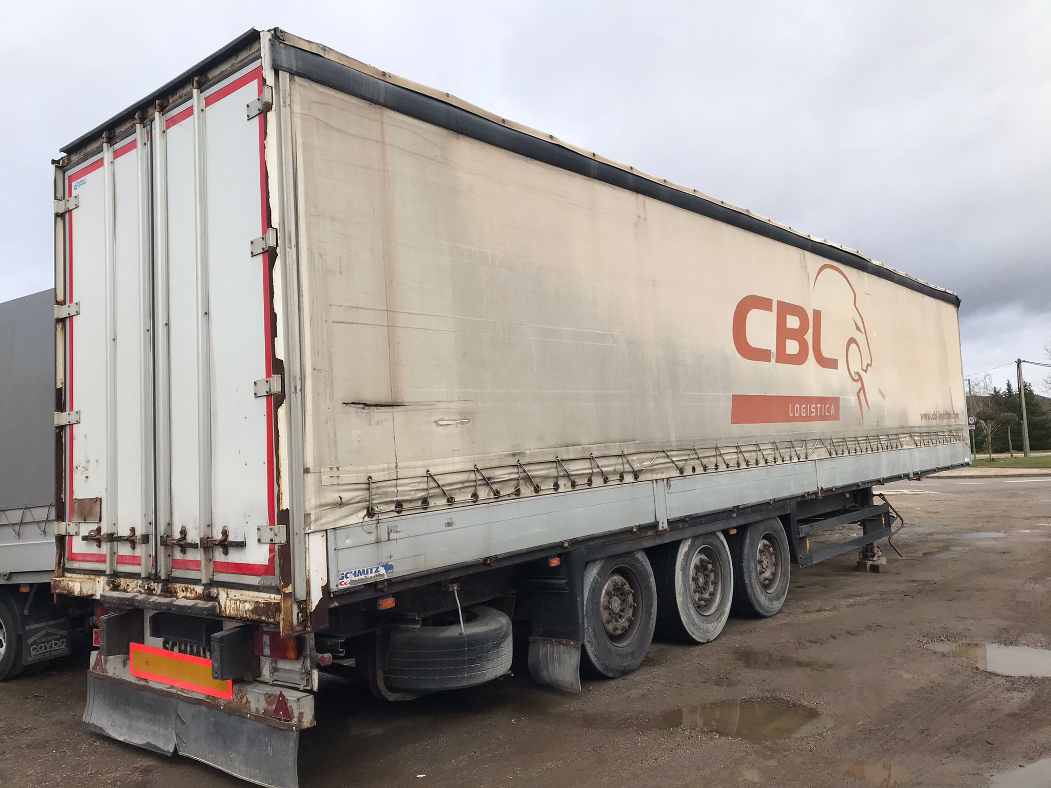 Semirremolque semitauliner Schmitz Año 2001 - Imagen 5