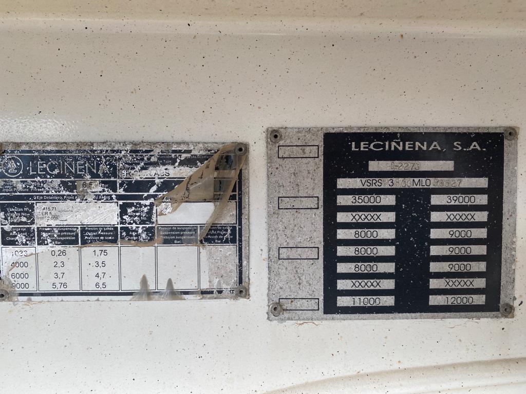 x- VENDIDO - Bañera basculante de aluminio Leciñena - 2001 - Imagen 7