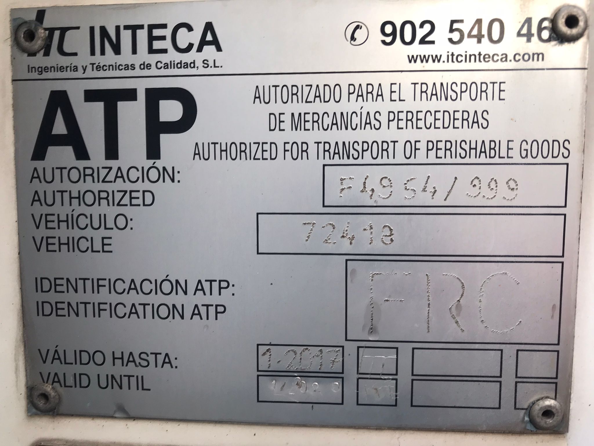 x- VENDIDO - Daf FAR CF 85.360 frigorífico - 2007 - Imagen 18