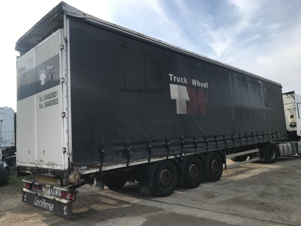 x- VENDIDO - Semirremolque tauliner Leciñena Año 2006 - Imagen 3