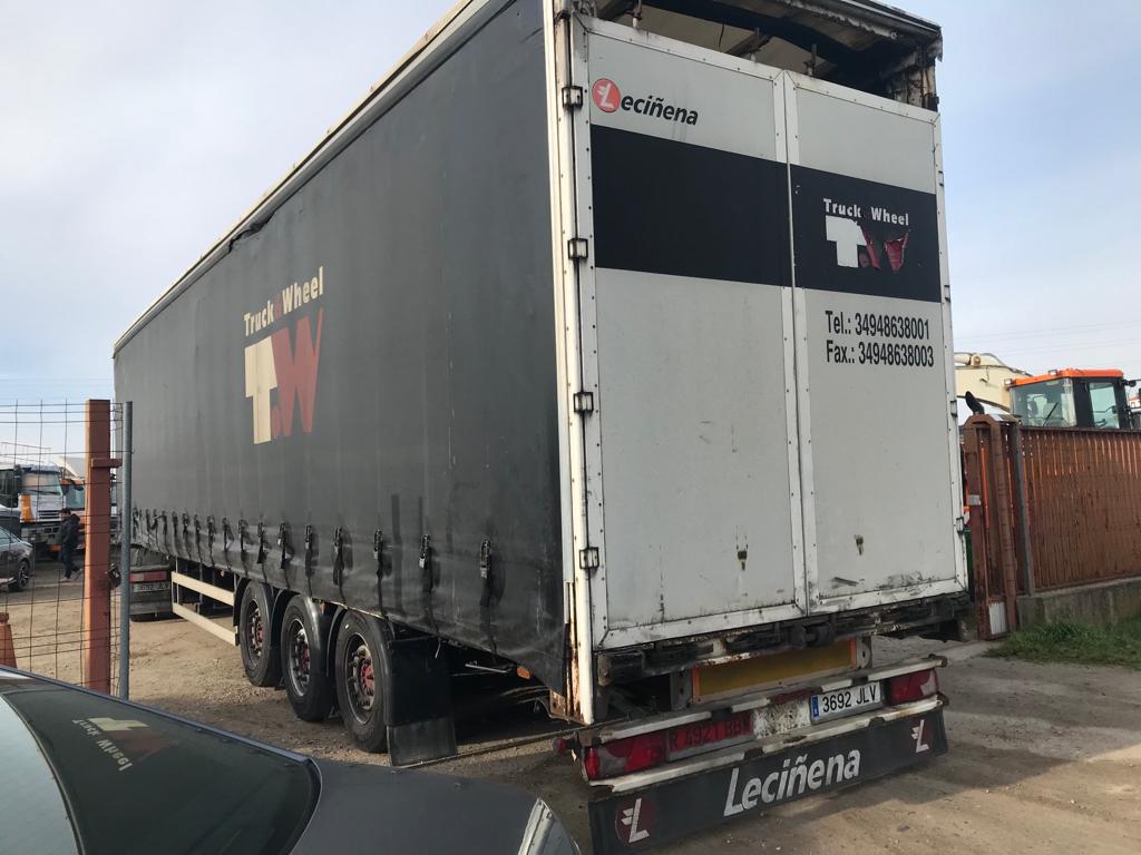 x- VENDIDO - Semirremolque tauliner Leciñena Año 2006 - Imagen 5