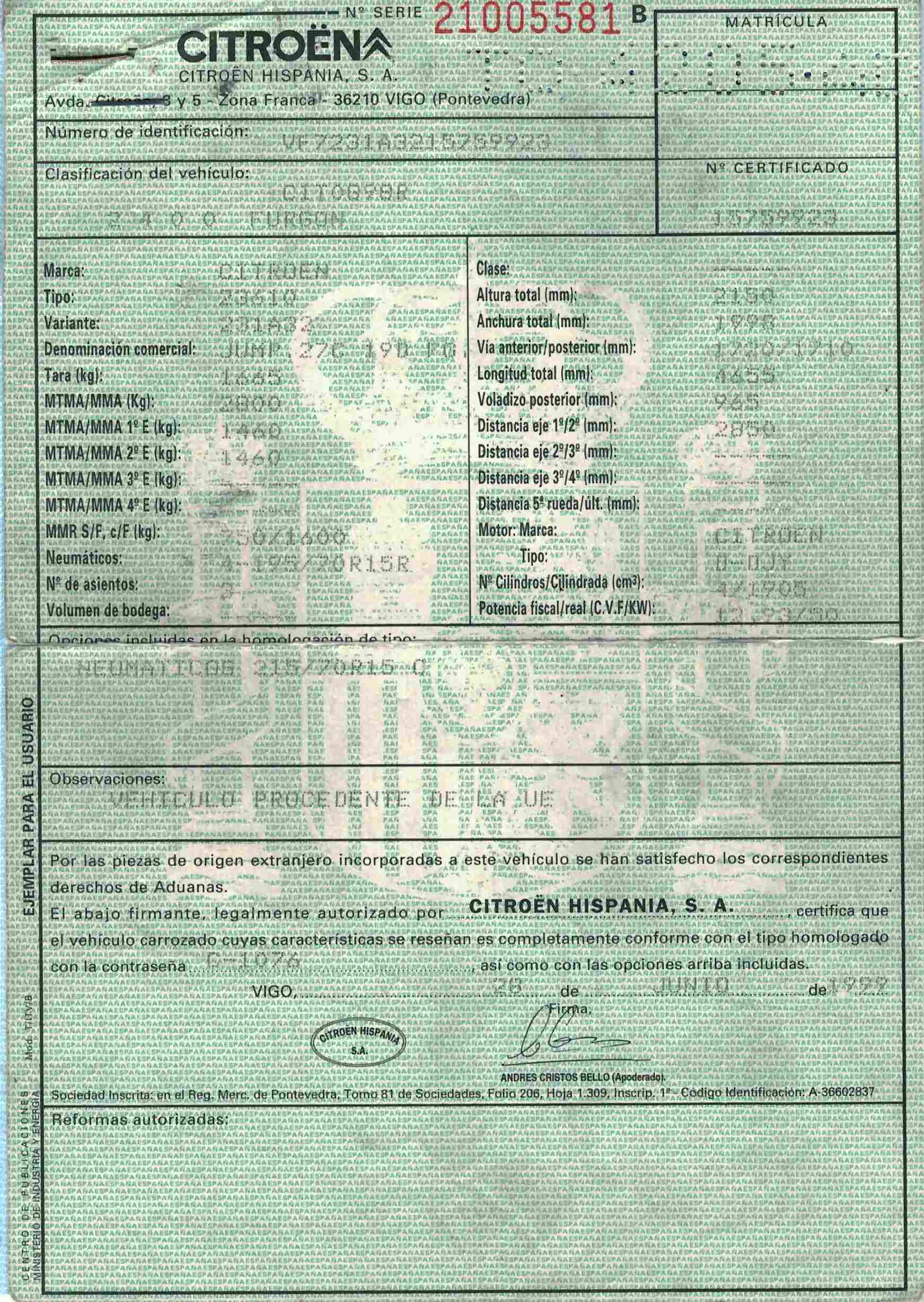 Citroen Jumper - 1999 - Imagen 14