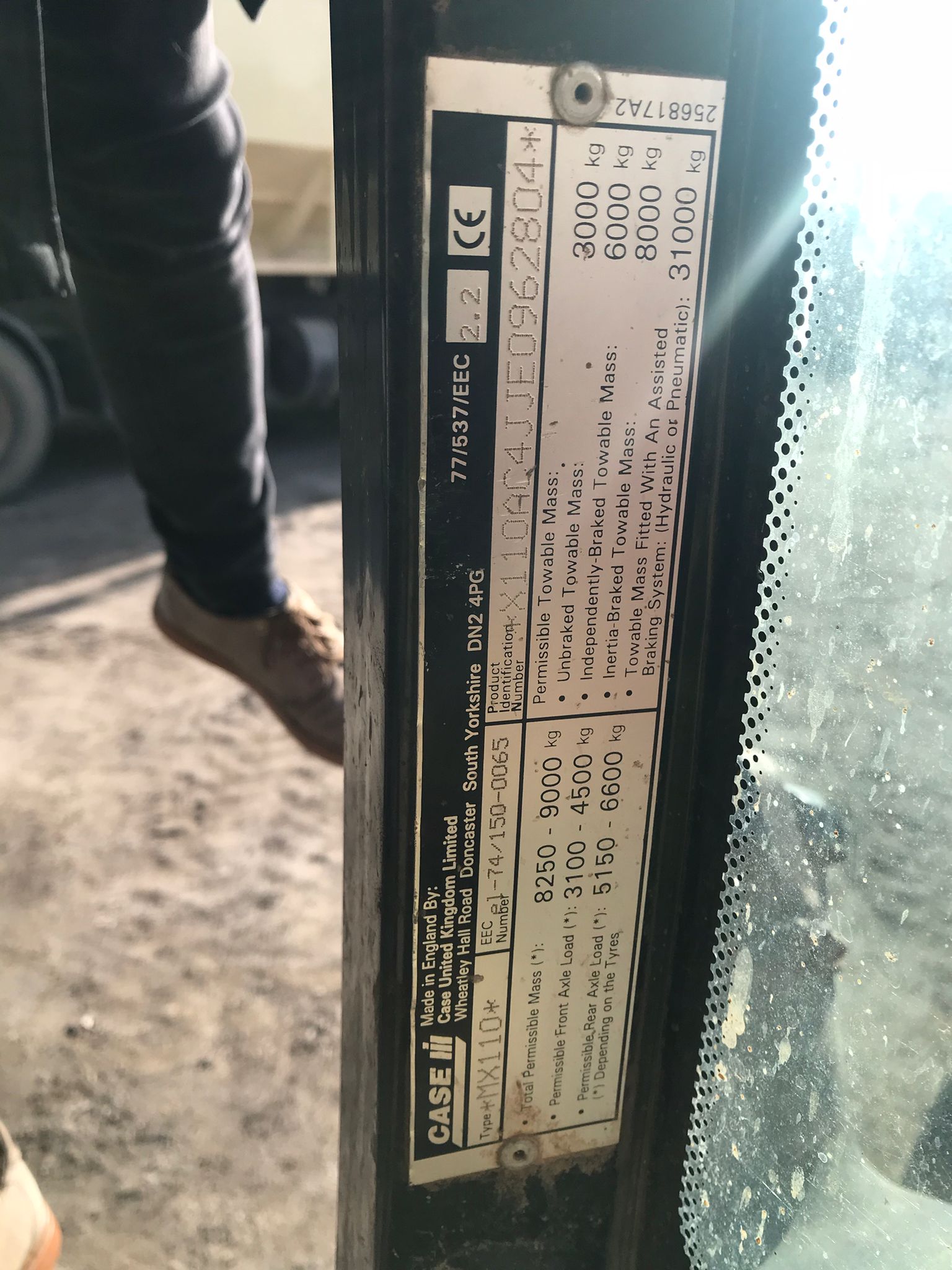 Tractor agrícola Case MX-110 Año 2000 - Imagen 13