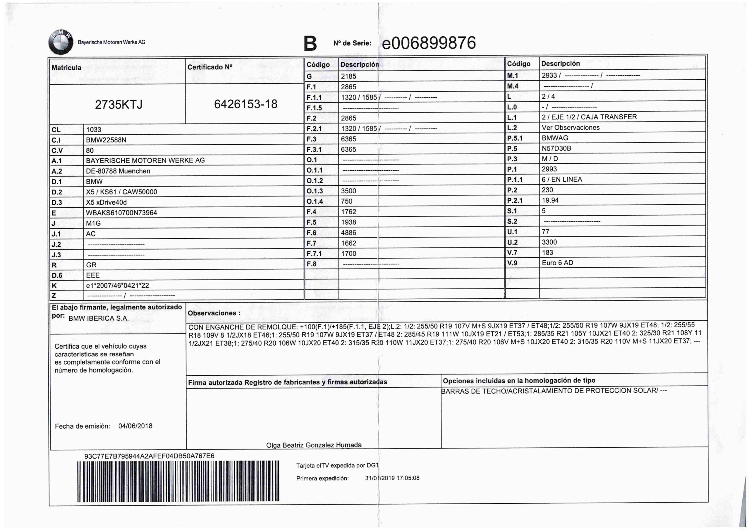 x- VENDIDO - BMW X5 xDrive 40d - 2018 - Imagen 19