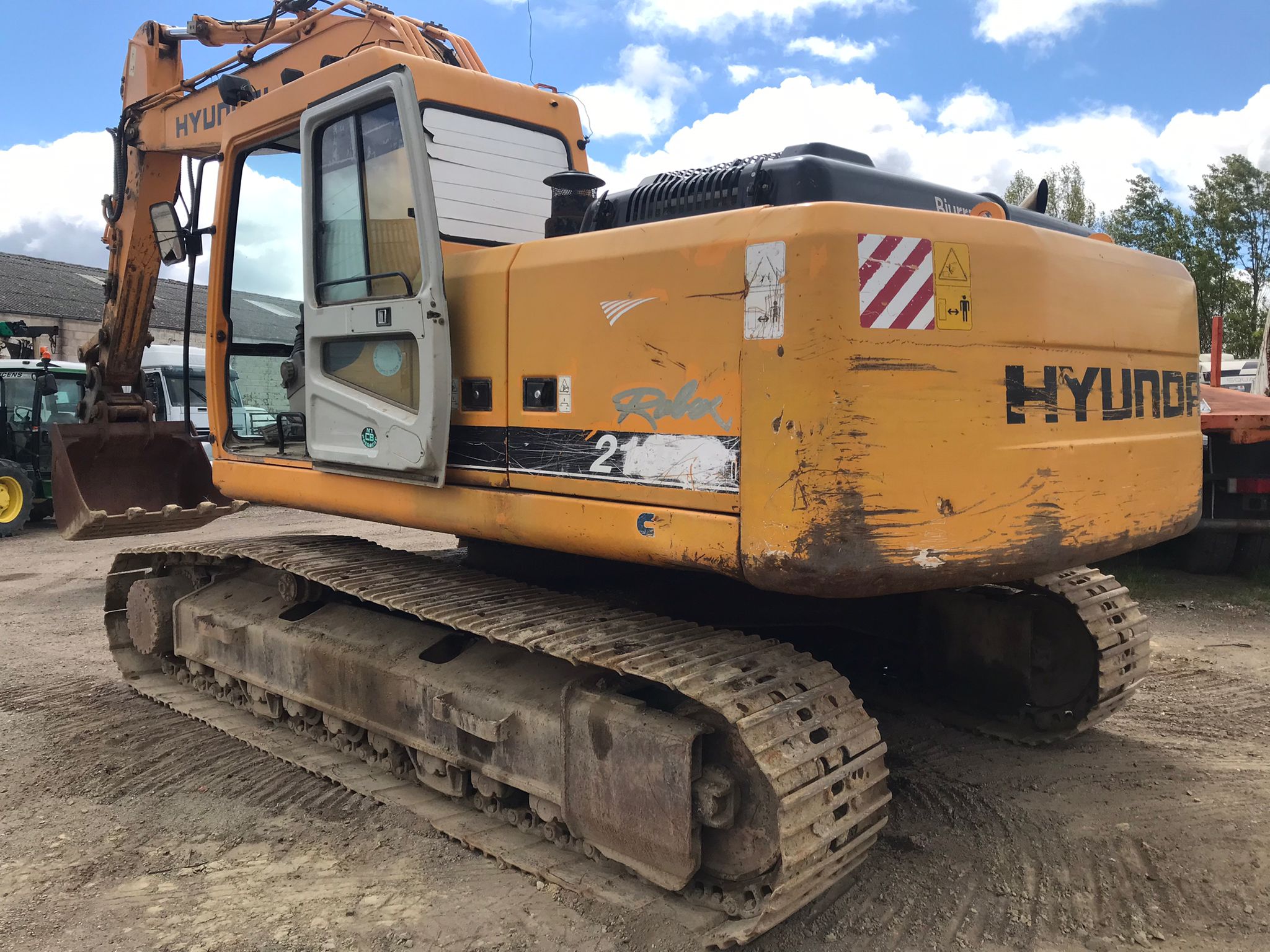 x- VENDIDO - Excavadora de cadenas Hyundai Robex 210 LC 7 - 2006 - Imagen 7