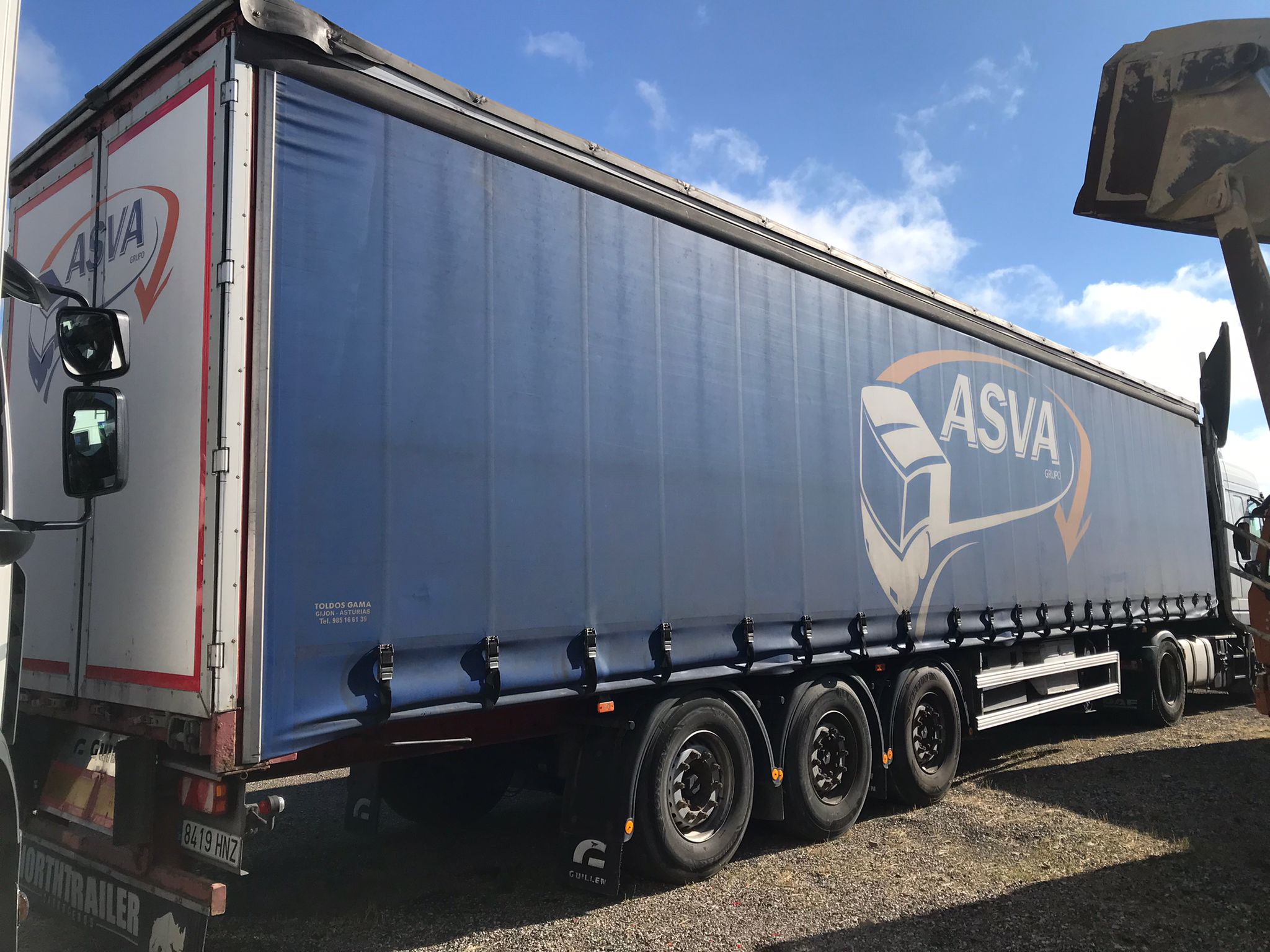 x- VENDIDO - Semirremolque tauliner Guillen Año 2005 - Imagen 2