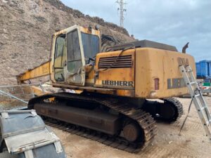 excavadora de cadenas Liebherr