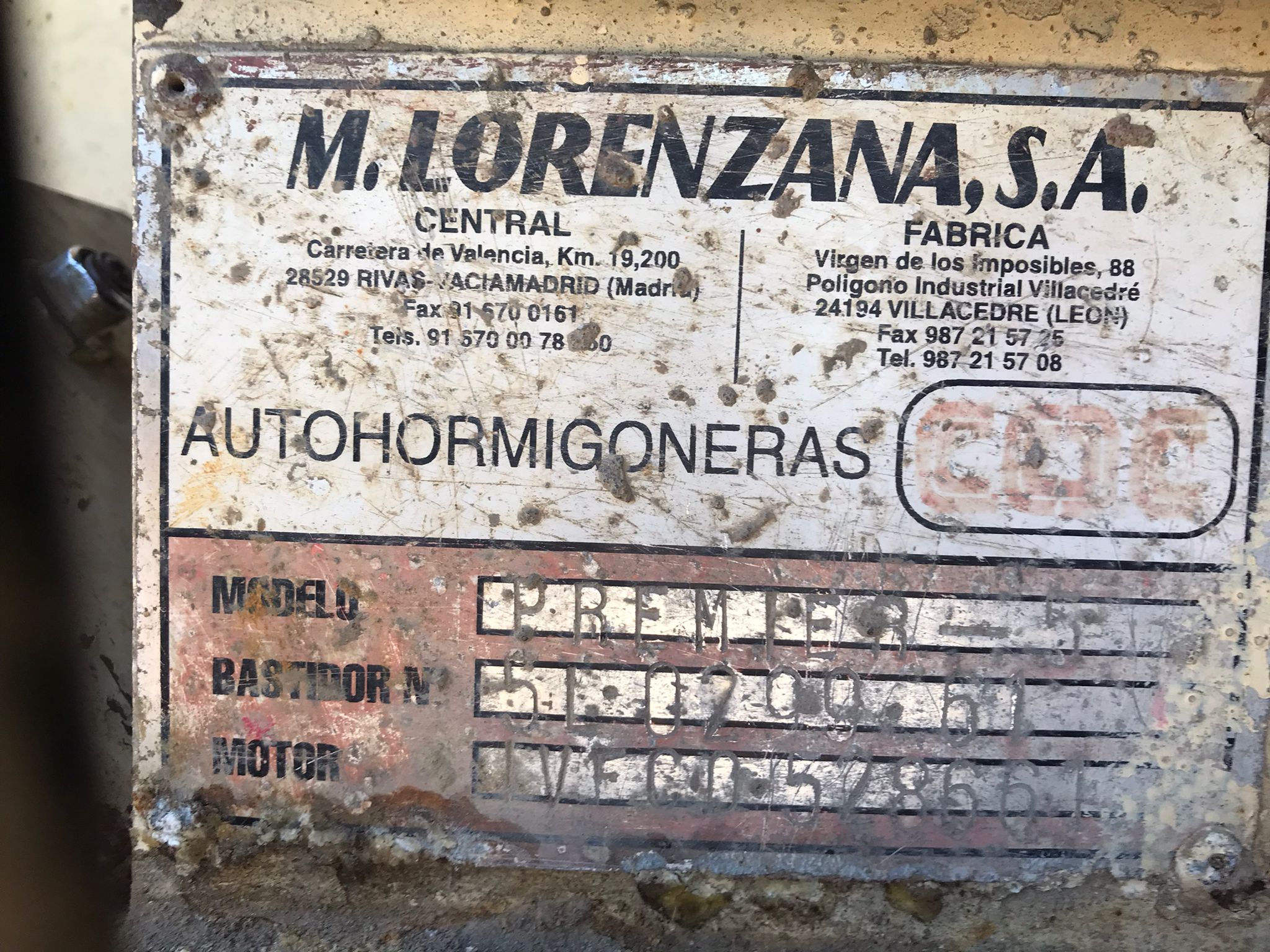 x- VENDIDO - Autohormigonera COC Premier 5 - 2000 - Imagen 21