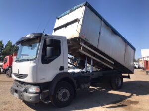 camión basculante aluminio