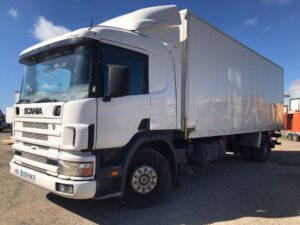 camión caja cerrada