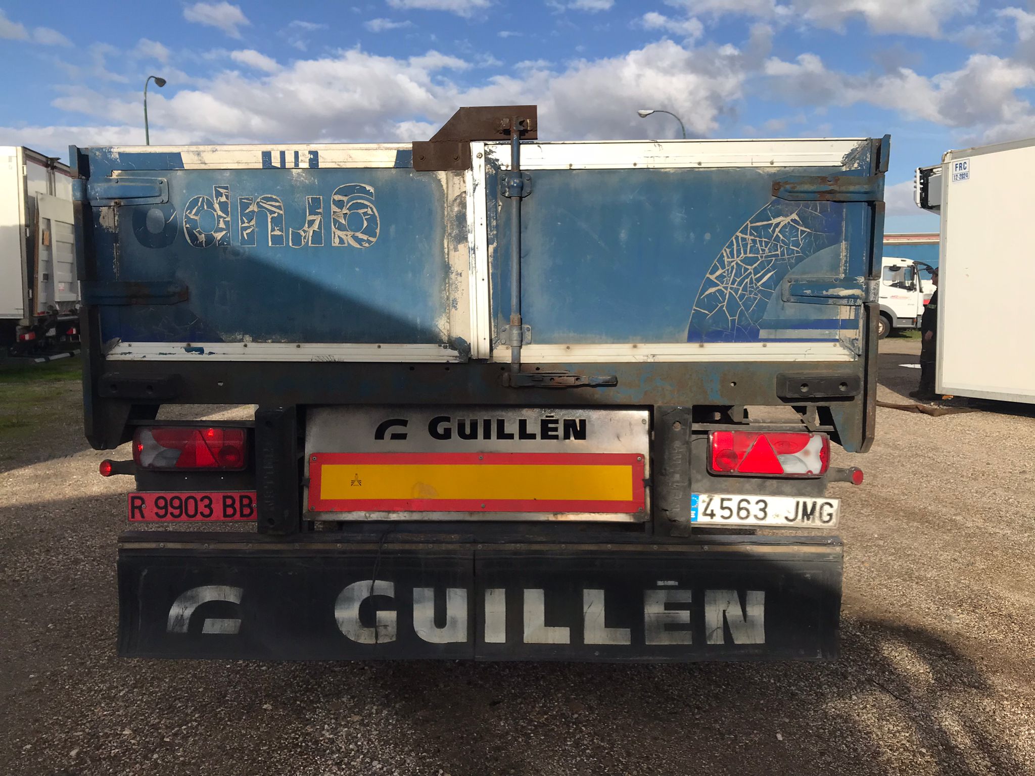 x- VENDIDO - Semirremolque caja abierta Guillen Año 2006 - Imagen 6