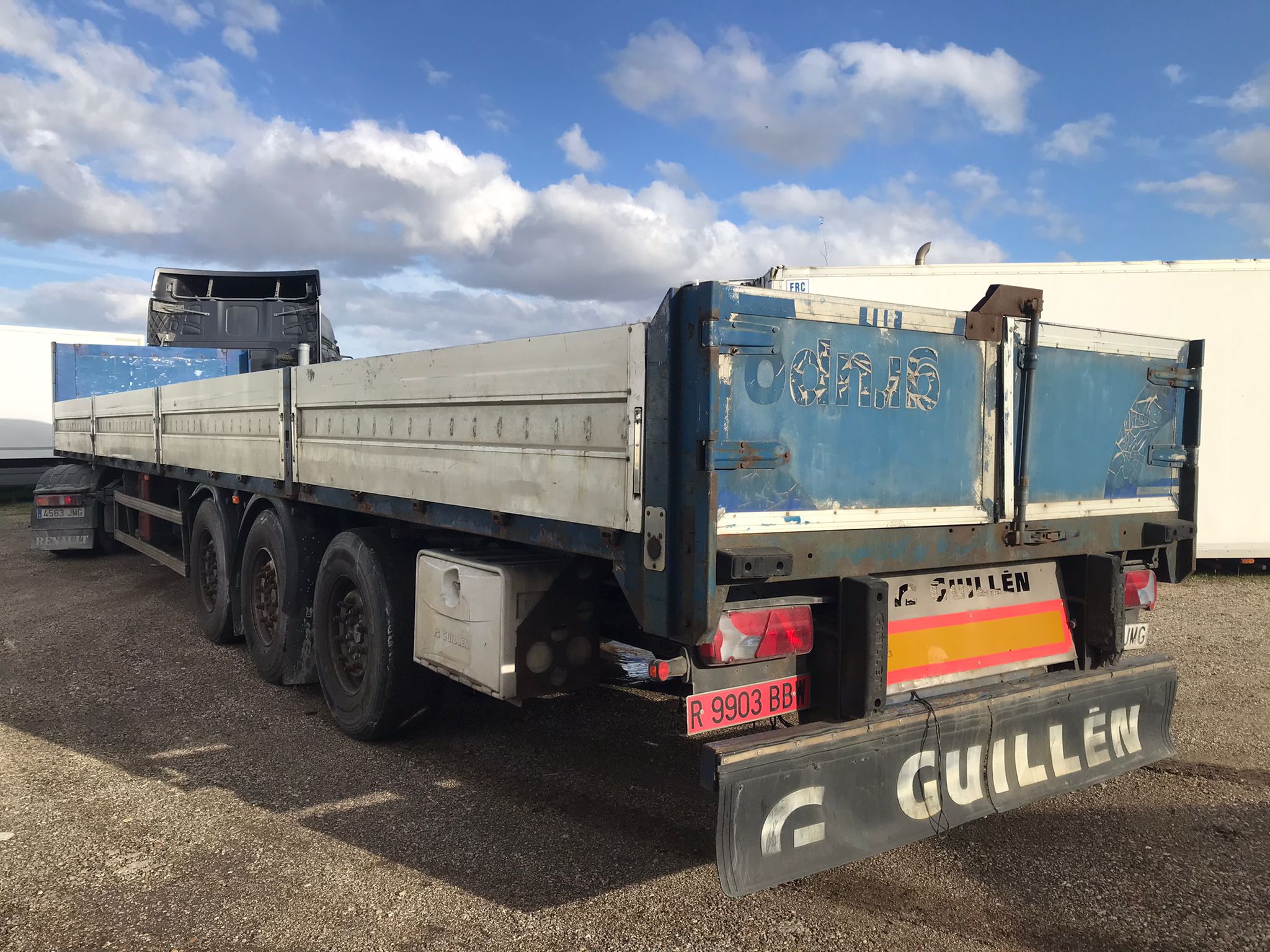 x- VENDIDO - Semirremolque caja abierta Guillen Año 2006 - Imagen 7