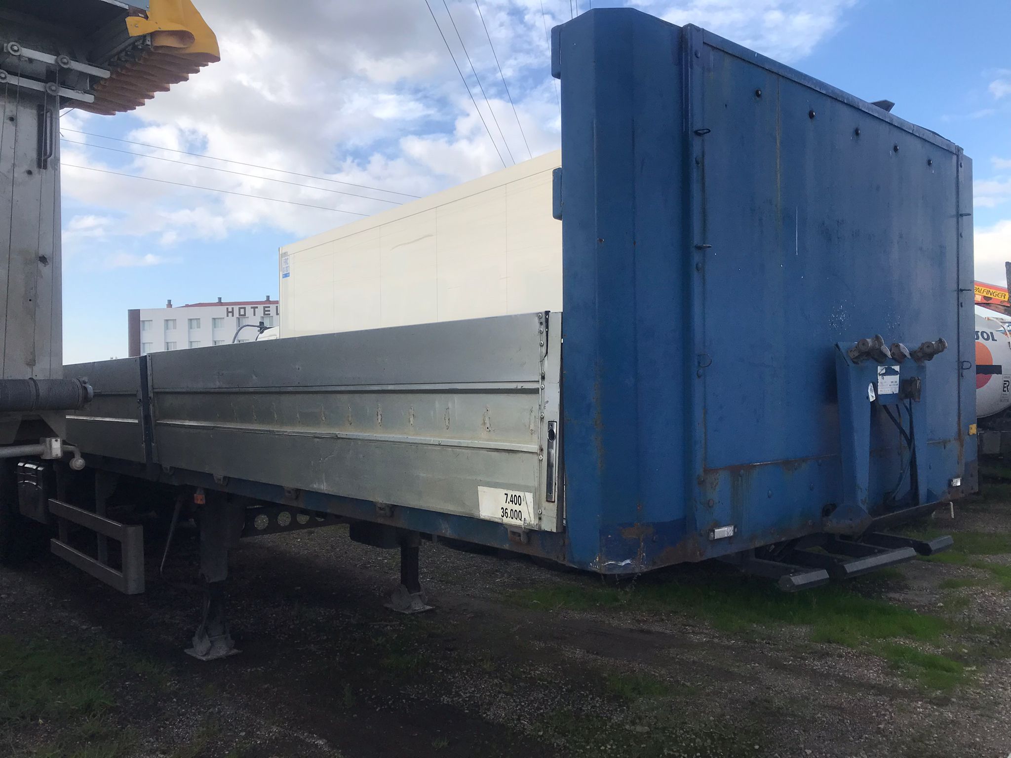 x- VENDIDO - Semirremolque caja abierta Guillen Año 2006 - Imagen 3