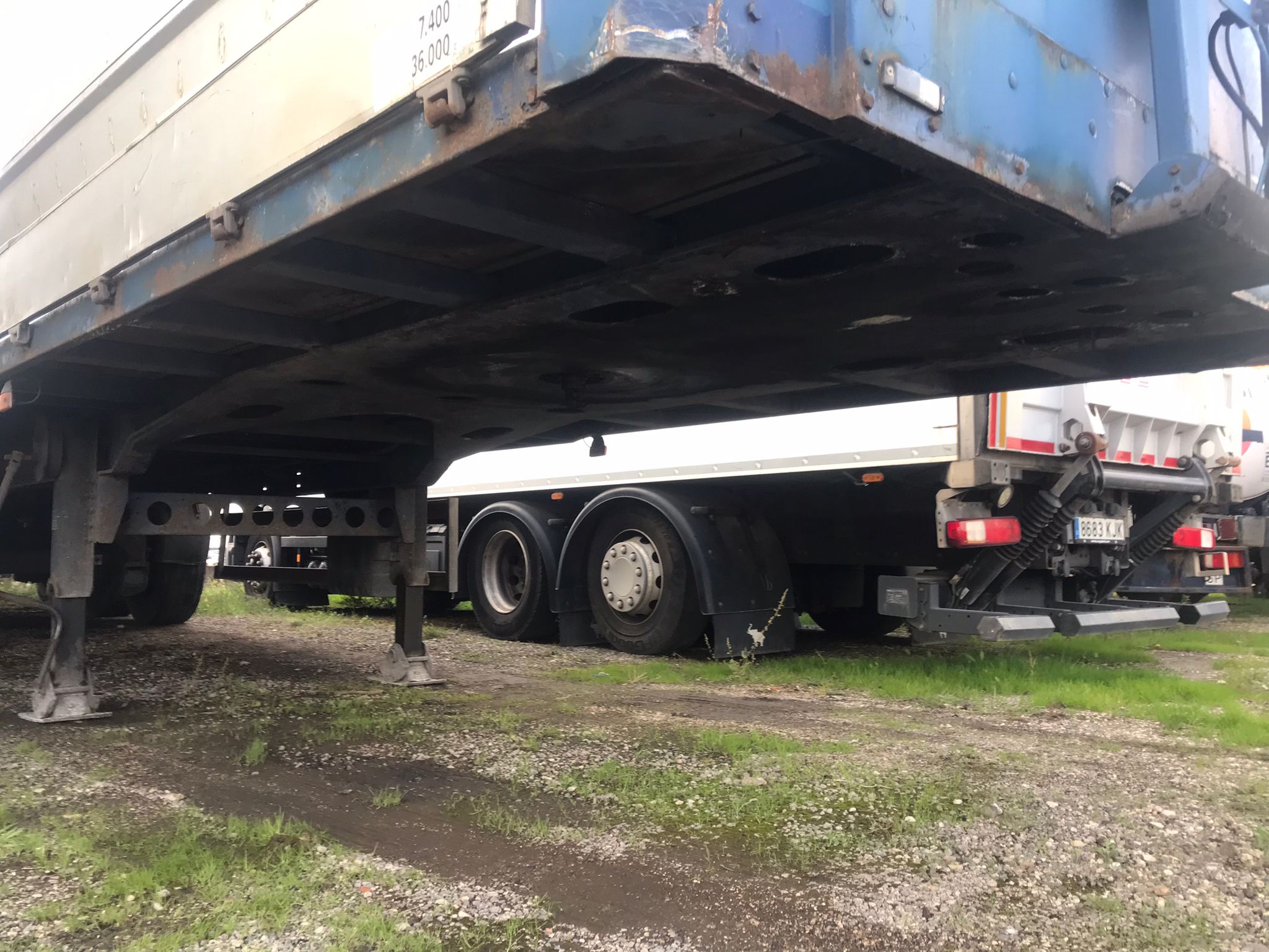 x- VENDIDO - Semirremolque caja abierta Guillen Año 2006 - Imagen 9