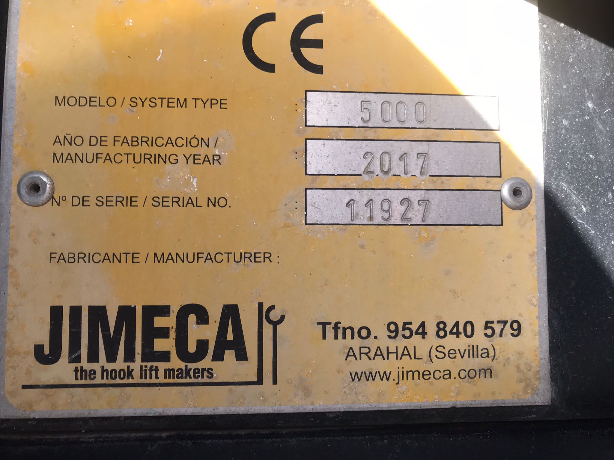 x- VENDIDO - Nissan NT500 portacontenedores de gancho - 2017 - Imagen 15