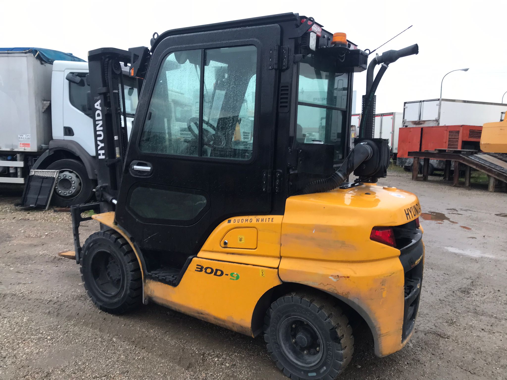 x- VENDIDO - Carretilla elevadora diésel Hyundai 30D-9 Año 2018/2 - Imagen 7
