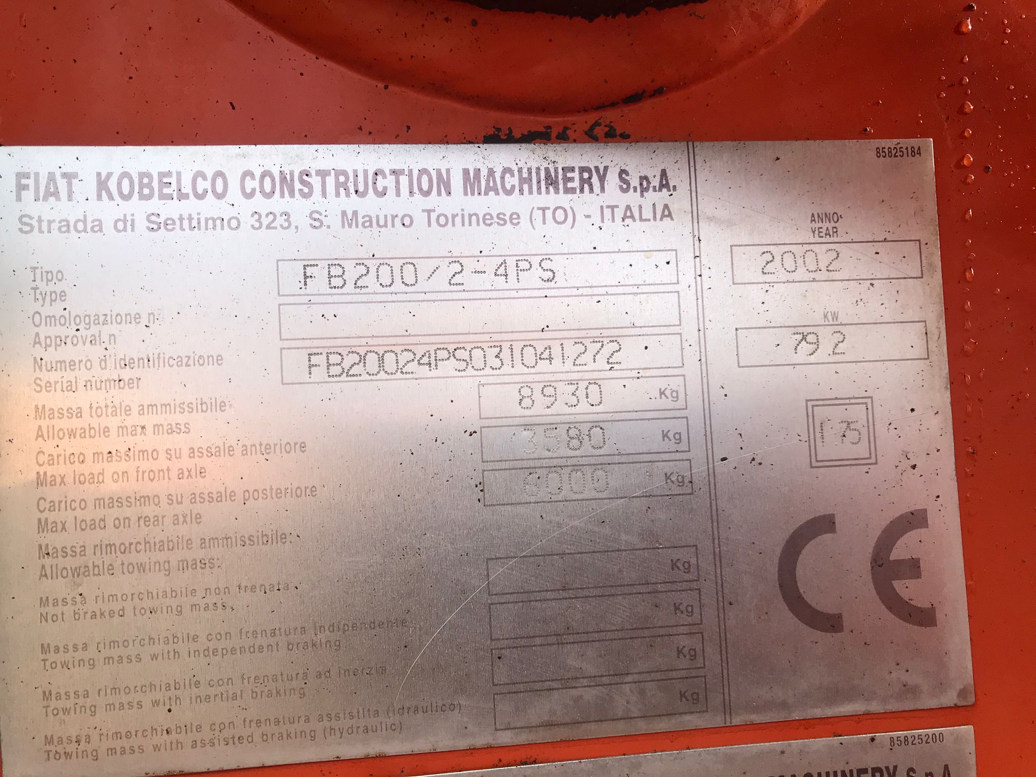 x- VENDIDO - Retroexcavadora mixta Fiat Kobelco FB 200.2 - 2002 - Imagen 23