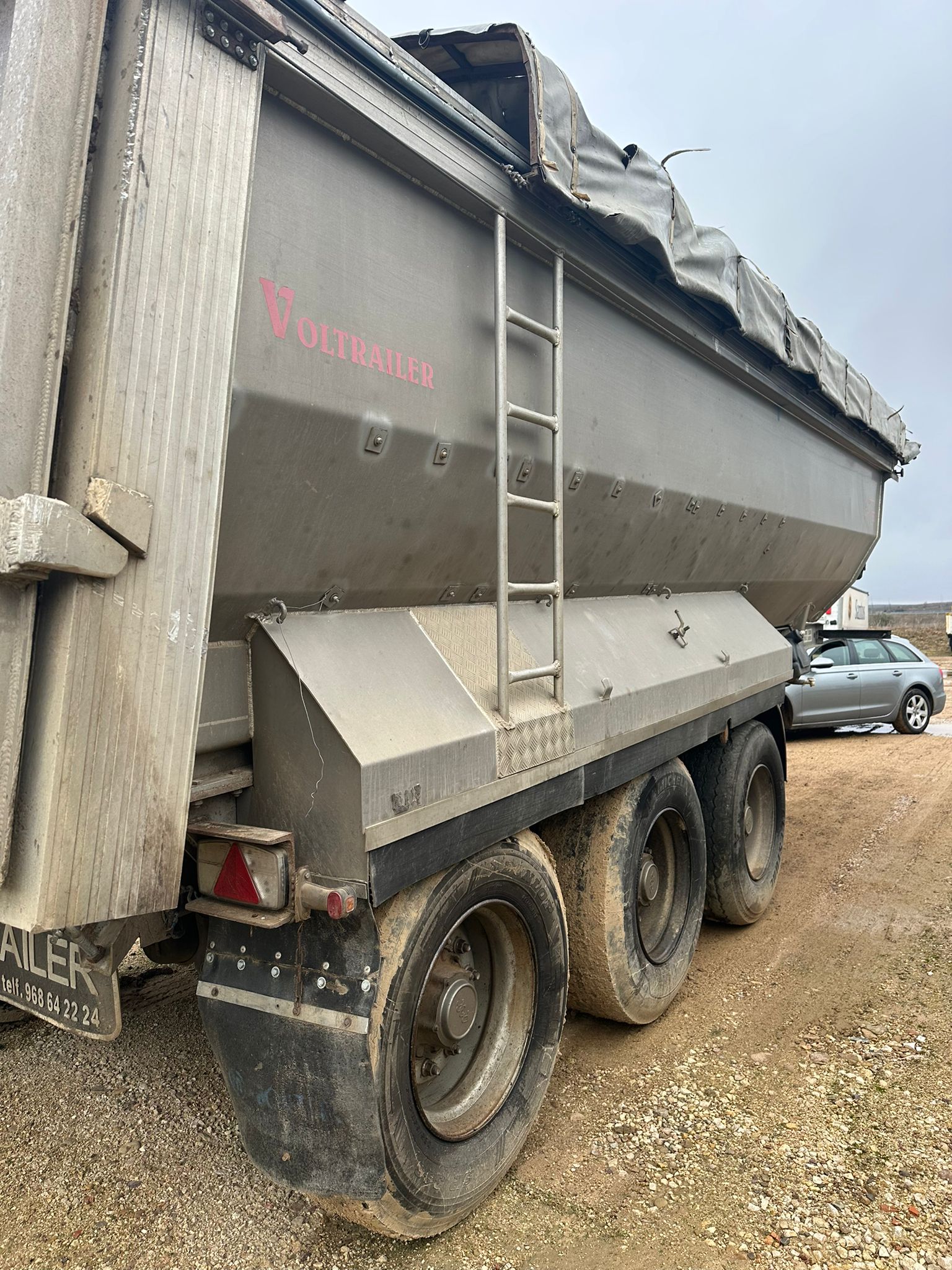 x- VENDIDO - Bañera basculante de aluminio Lecitrailer - 2007 - Imagen 8