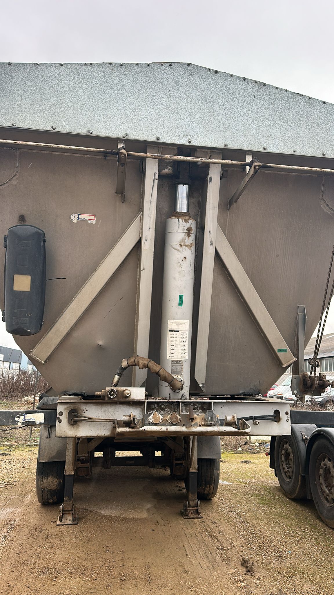 x- VENDIDO - Bañera basculante de aluminio Lecitrailer - 2007 - Imagen 5