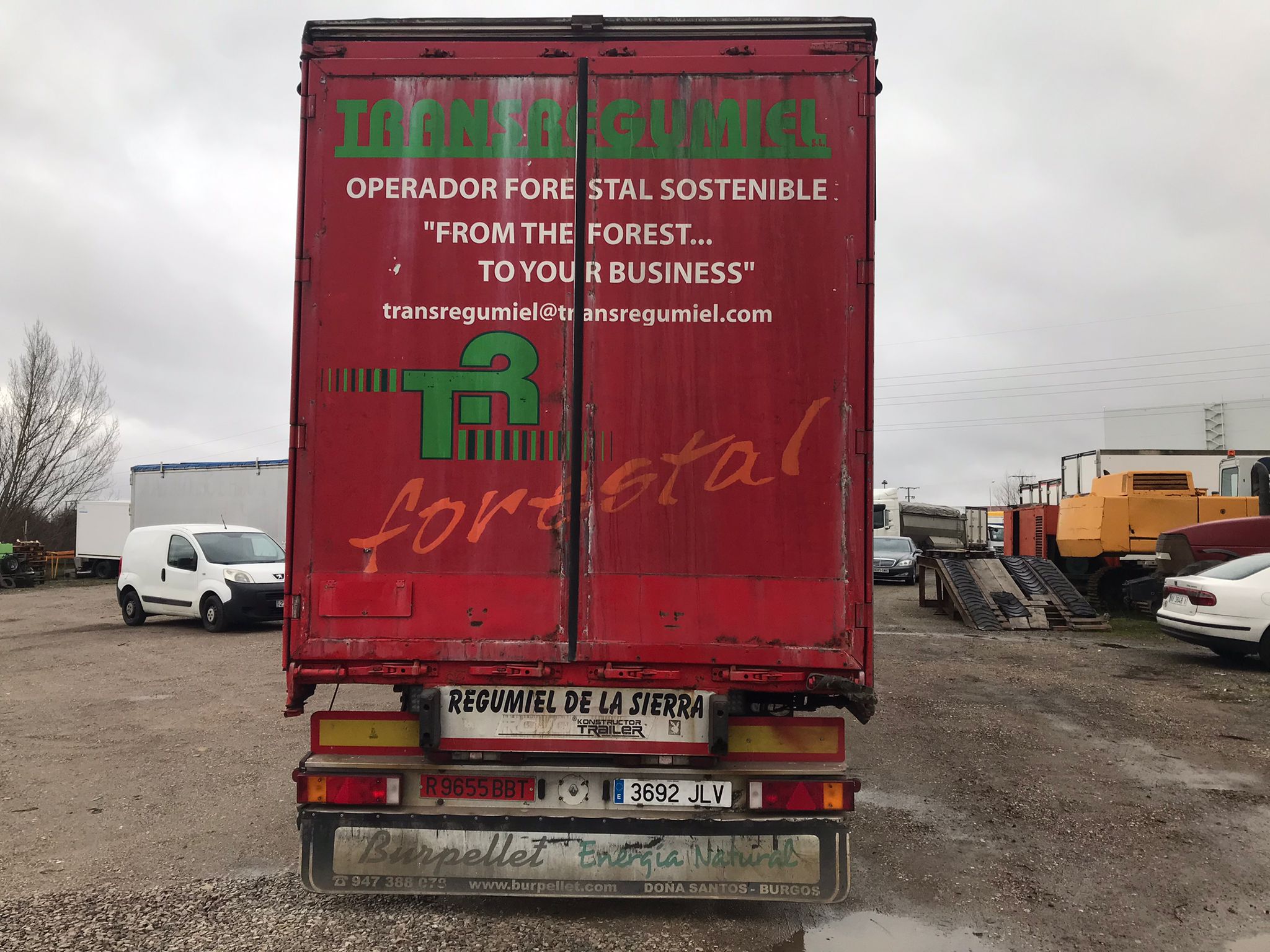 x- VENDIDO - Semirremolque tauliner Rojo Año 2005 - Imagen 15