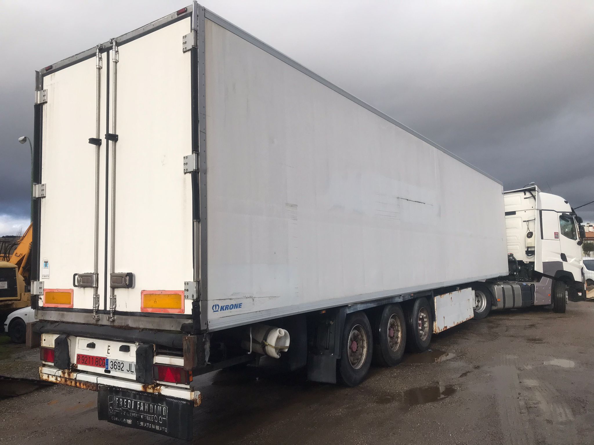 x- VENDIDO - Semirremolque frigorífico Krone Año 2008 - Imagen 5