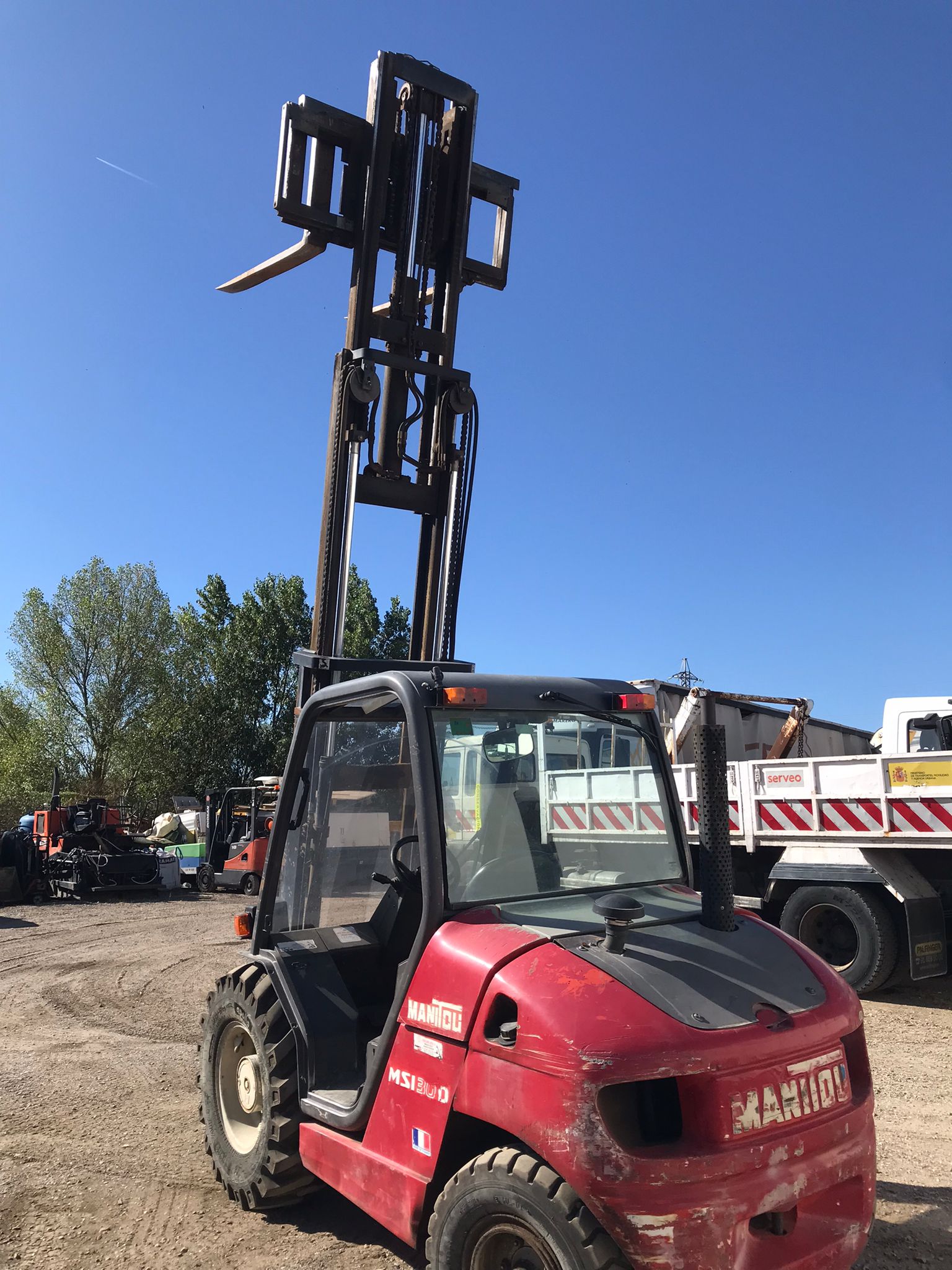 x- VENDIDO - Carretilla elevadora diésel Manitou MSI 30 Año 2002 - Imagen 13