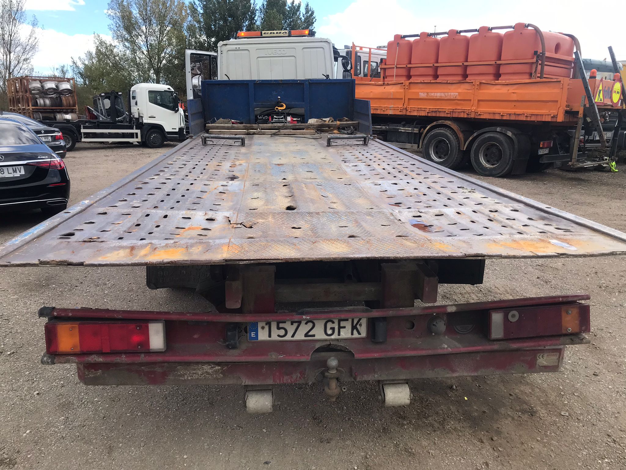 x- VENDIDO - Iveco ML160E25/P portavehículos - 2008 - Imagen 9