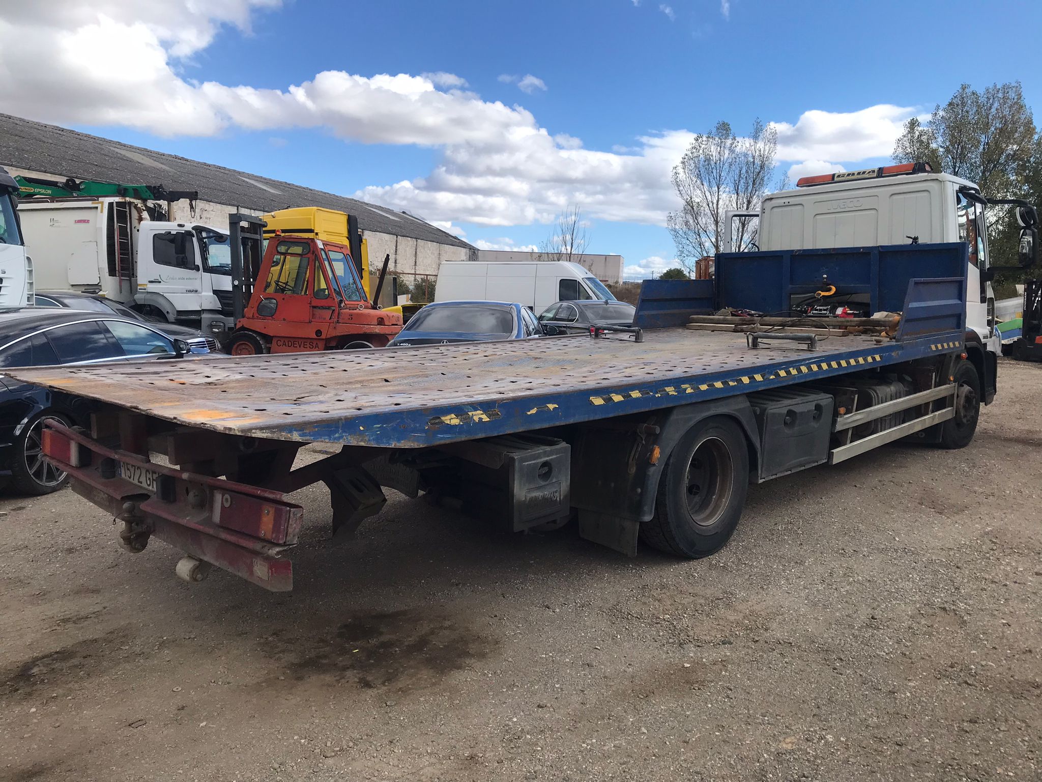 x- VENDIDO - Iveco ML160E25/P portavehículos - 2008 - Imagen 8