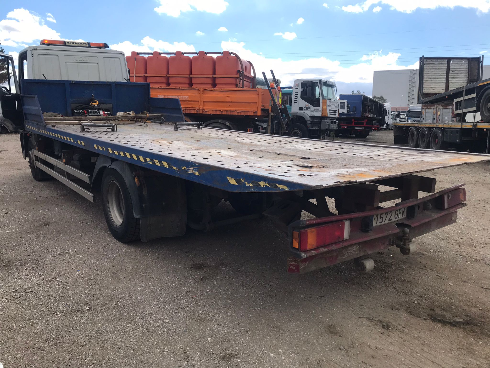 x- VENDIDO - Iveco ML160E25/P portavehículos - 2008 - Imagen 10