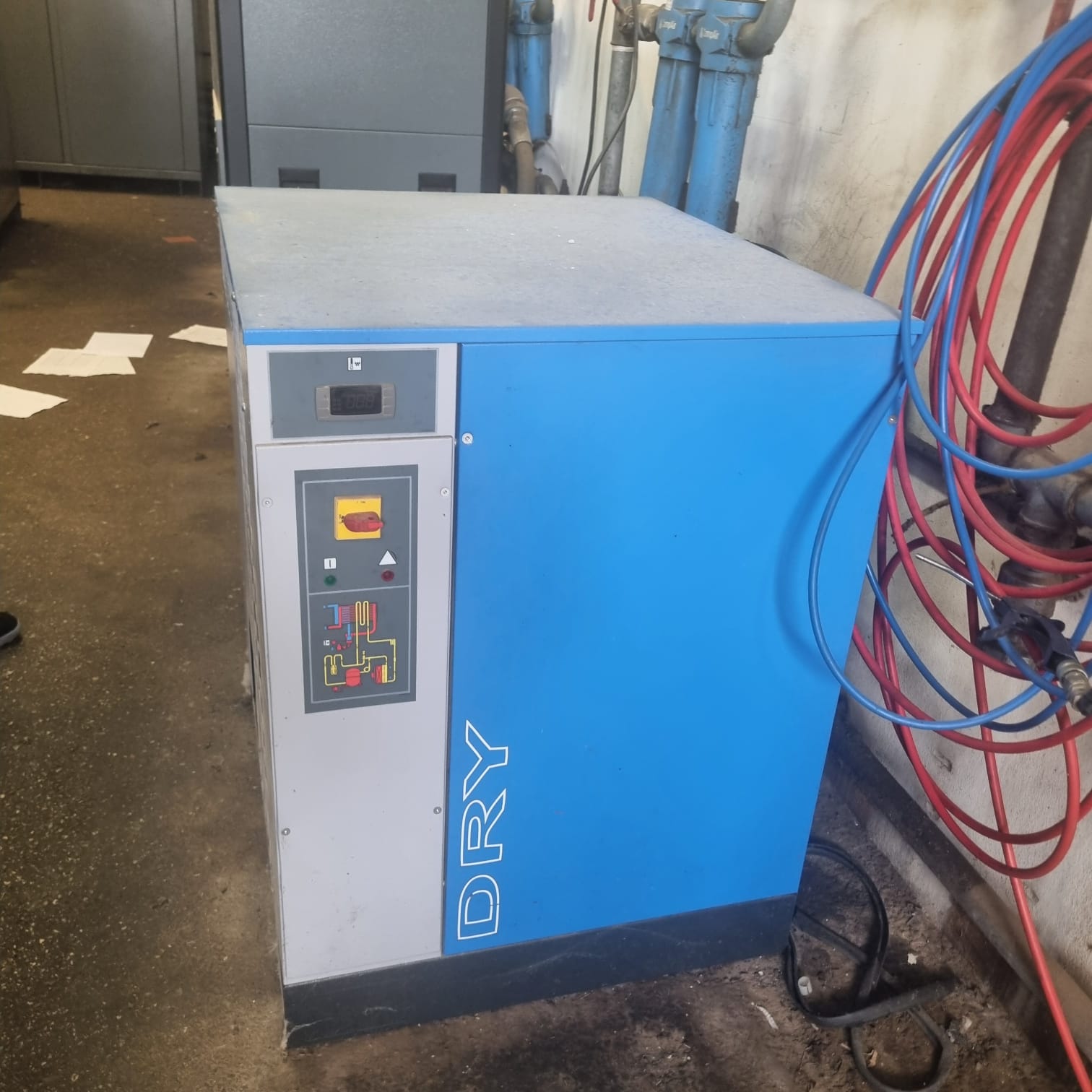 Secadora ABAC DRY 830 vista frontal