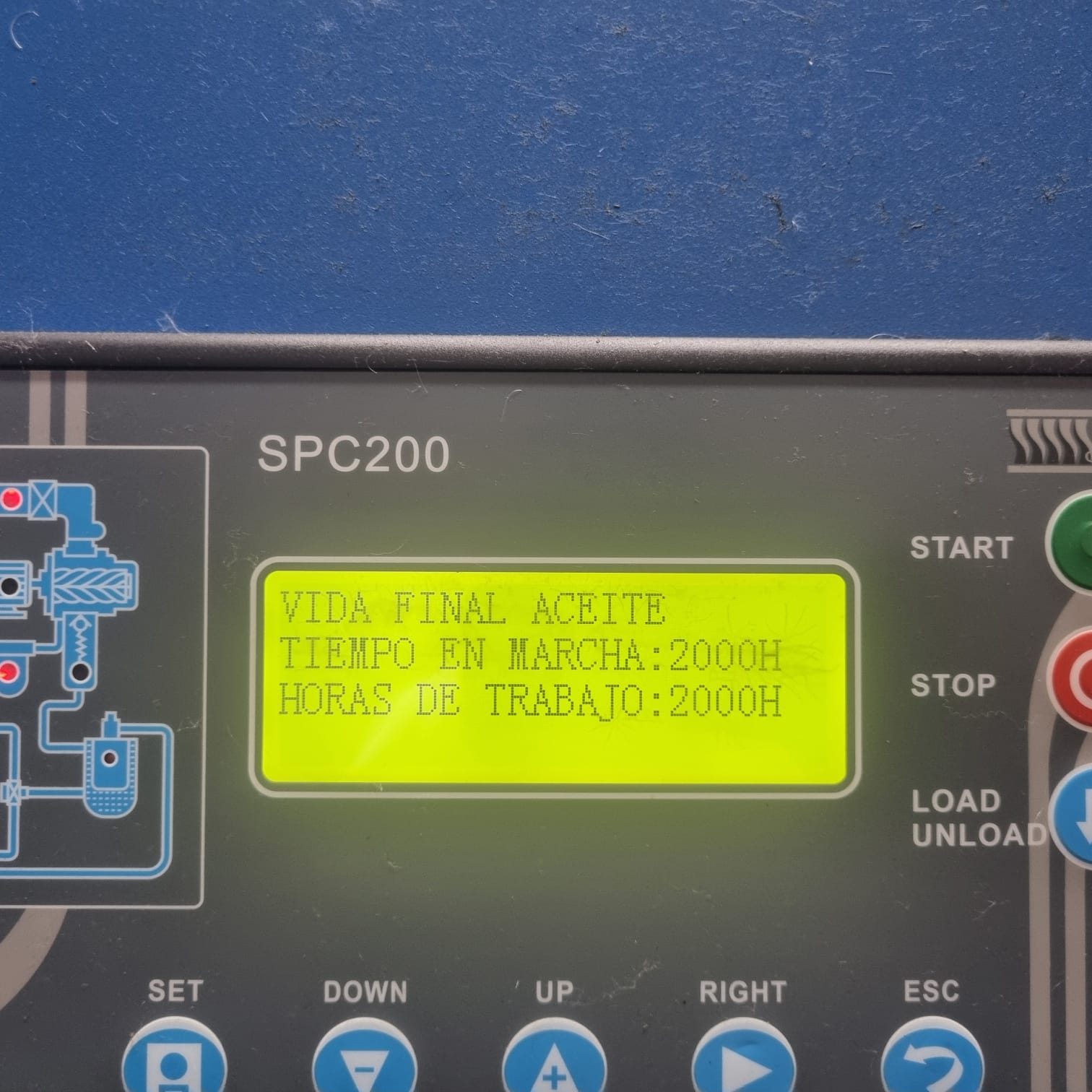 Compresor de aire industrial SRC COMP SCR100DV-8 - Año 2018 - Imagen 7