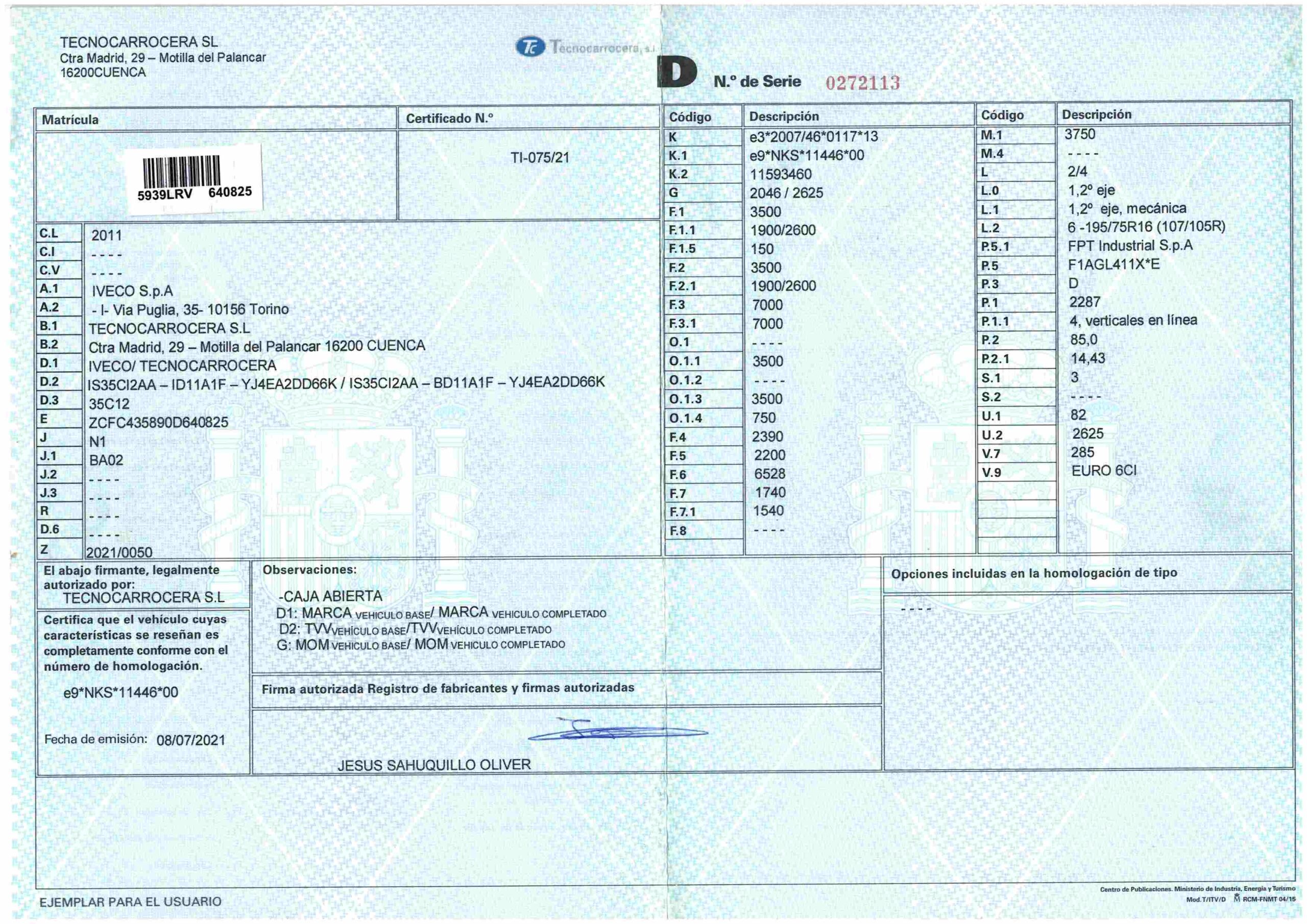 x- VENDIDO - Iveco 35C12 caja abierta - 2021 - Imagen 20