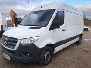 Vista diagonal delantera Sprinter