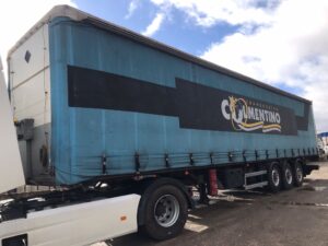 Semirremolque Samro SRSTD frontal izquierdo