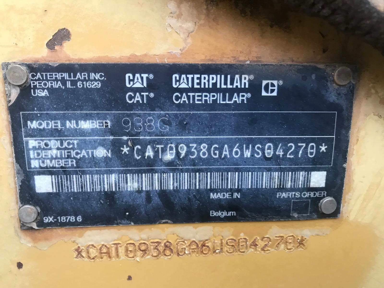 Pala cargadora Caterpillar 938 G - 2003 - Imagen 16