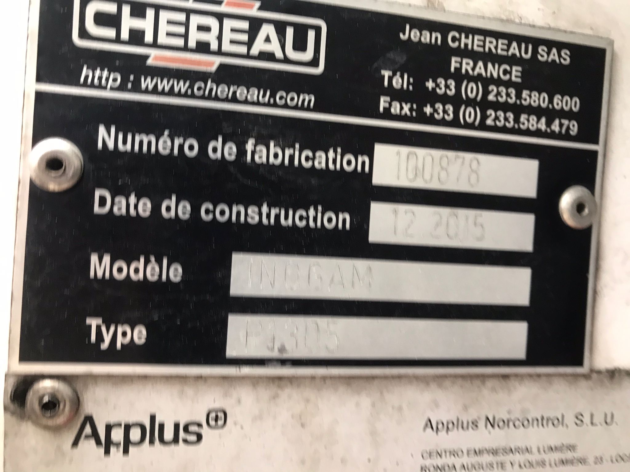 x- VENDIDO - Semirremolque frigorífico Chereau Inogam Año 2016 - Imagen 12