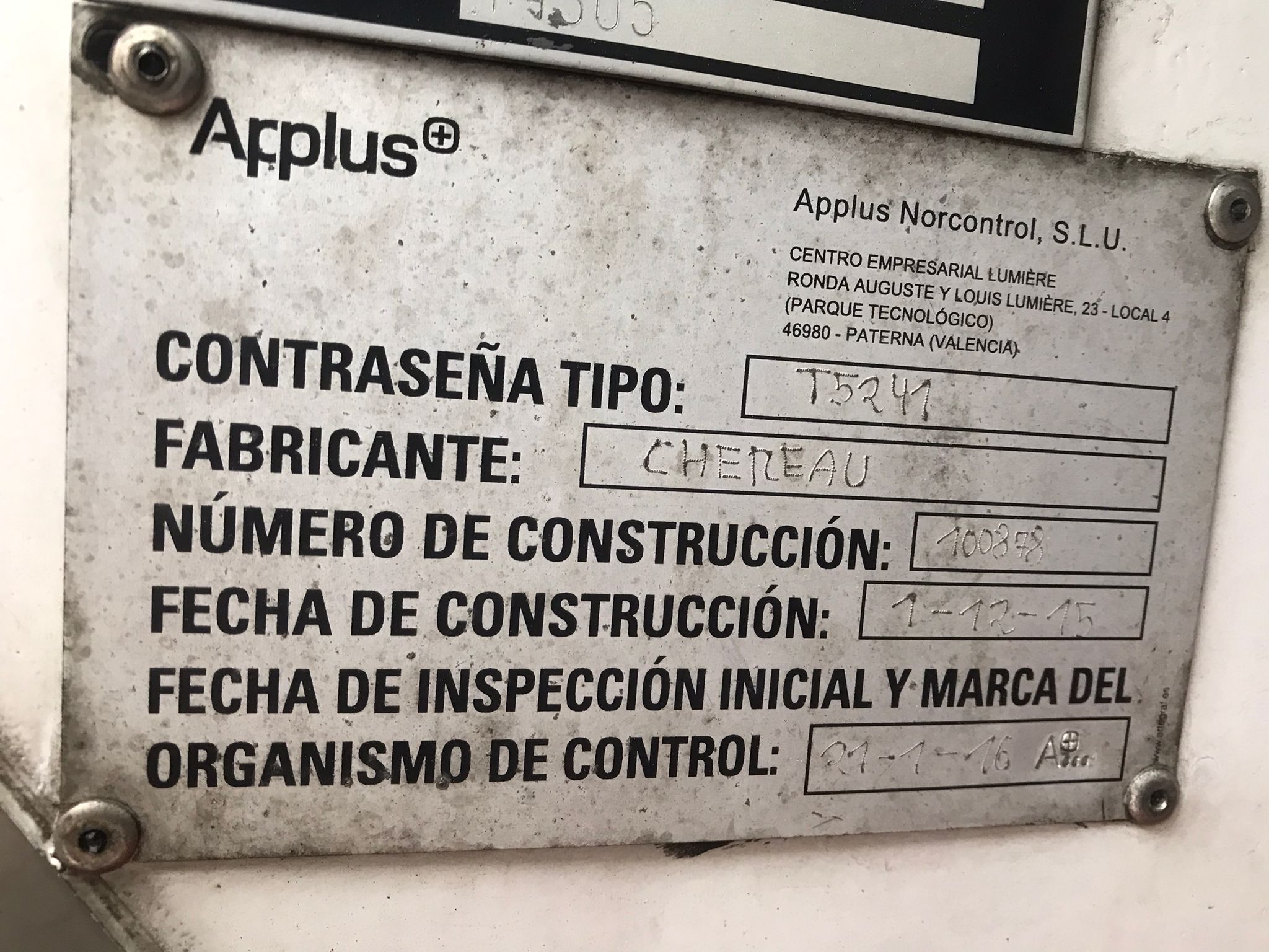 x- VENDIDO - Semirremolque frigorífico Chereau Inogam Año 2016 - Imagen 11