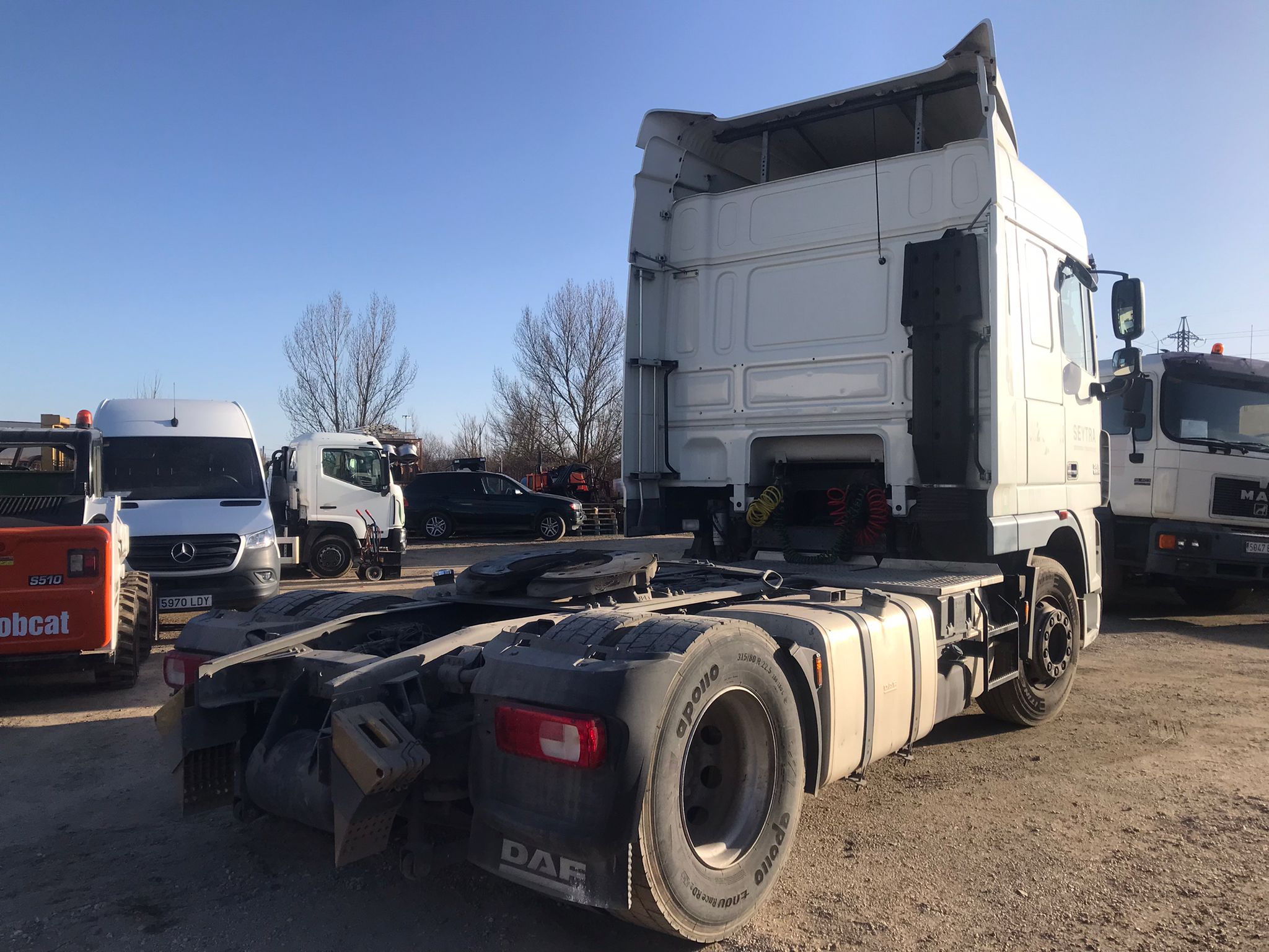 Trasera DAF XF 105.460