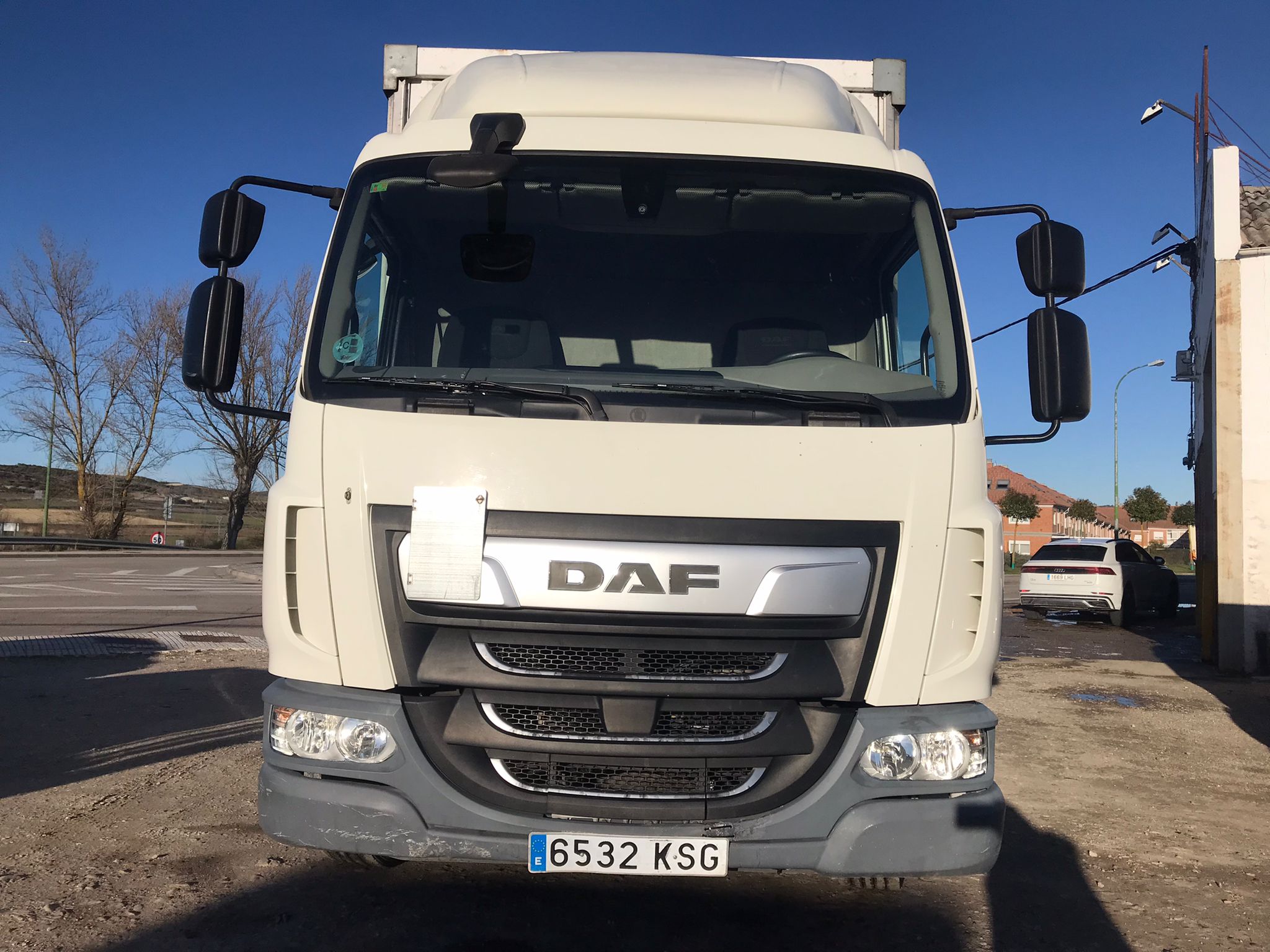 Camión DAF LF 230 FA semitauliner frontal