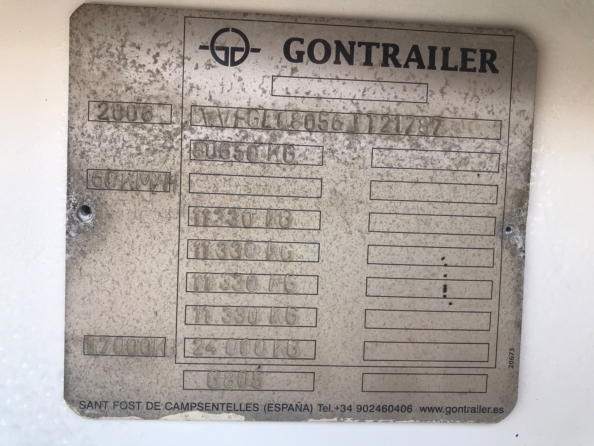 Góndola 5 ejes Gontrailer Año 2007 - Imagen 16