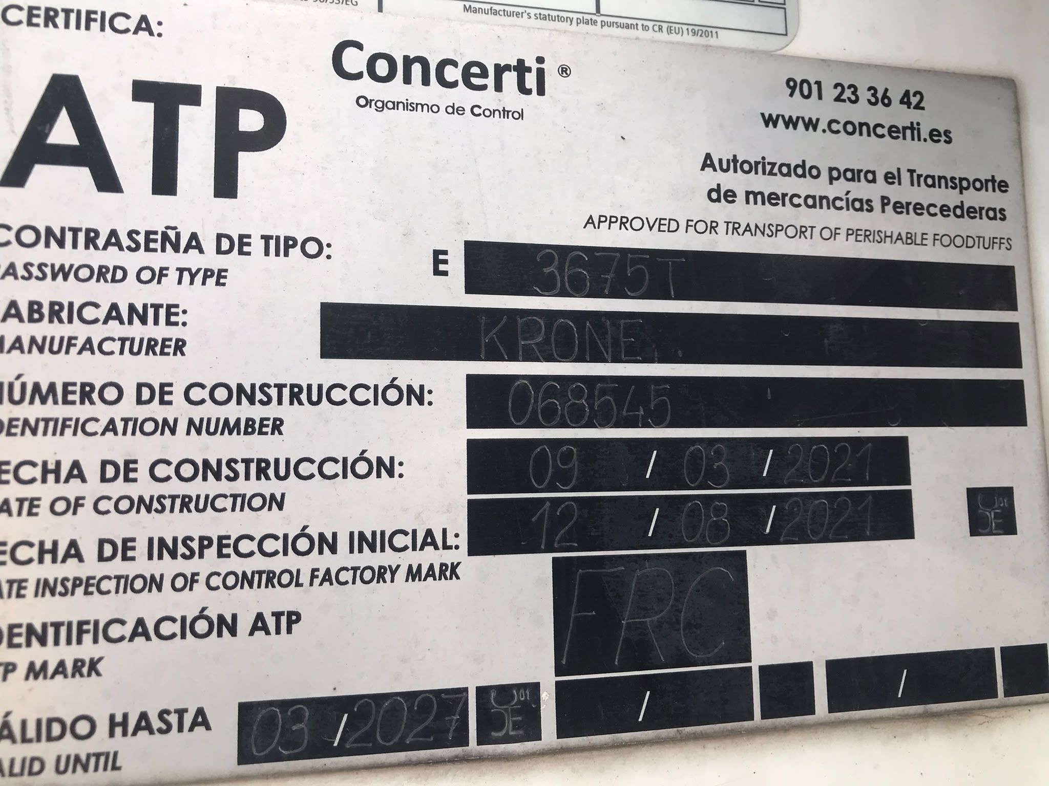 Semirremolque frigorífico Krone Año 2021 - Imagen 9