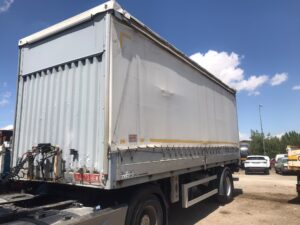 Semirremolque Krone LTP-1E frontal izquierdo